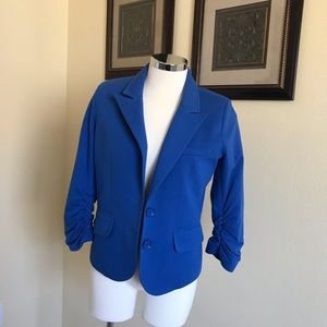 Cobalt blue blazer